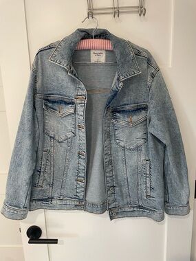 Abercrombie Oversized Jean Jacket
